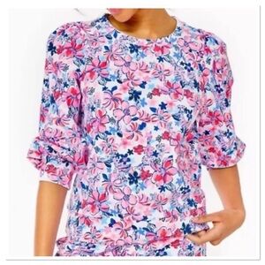 NEW Lilly Pulitzer Size M Corden Sweatshirt Party Like A Lobster Size Med